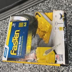 Fasten Leveling Blocks (camper/RV Etc)