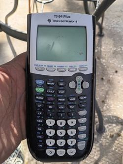 texas instruments T I 84 plus calculator