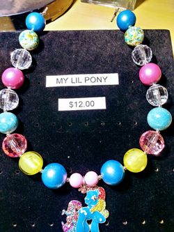 Girls Bubble Gum Necklaces