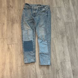 Men’s Fashion Nova Patched Jeans