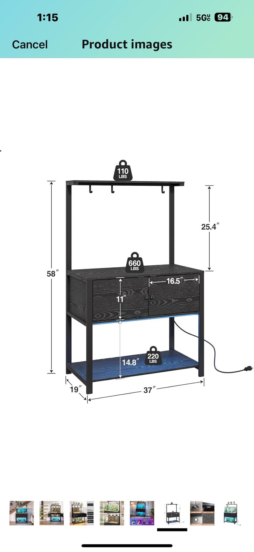 40-50 Gallon Fish Tank Stand
