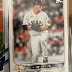 A Few Selections Of Houston Astros Baseball Cards Topps