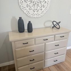 Solid Wood Pottery Barn–Style Dresser