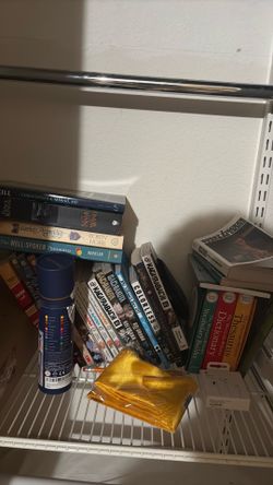Assortment of books
