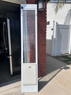 Pet door insert