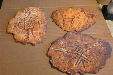 Ben Klinefelter Native American Style Wall Plaques