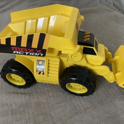 Maxx Action 2-N-1 Dig Rig Dump Truck and Front End Loader