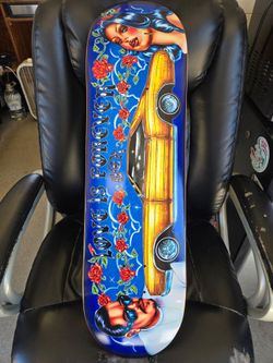 DGK X Hey Ruca Love is Forever Skateboard Deck Lowrider from the Hood