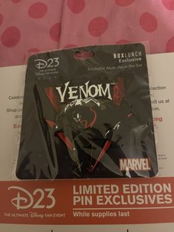  D23 Expo 2024 Exclusive Venom Stackable Multi-Piece Enamel Pin 