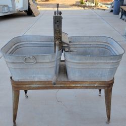 Antique Dual Wash Bins