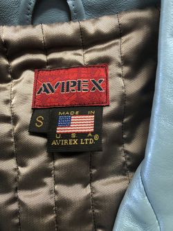 Avirex women leather jacket