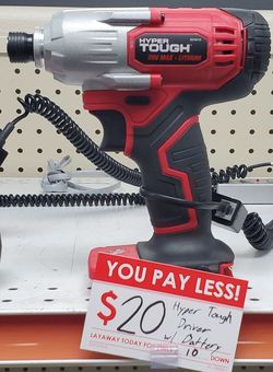 Hyper tough Drill and Driver 09/24/2026. READ DESCRIPTION