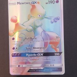 Rainbow Mewtwo Gx