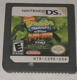 (DS) SpongeBob SquarePants: Globs of Doom (Nintendo DS, 2008)