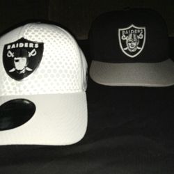 Raiders Hats 30 For The White One 20 For The Black & Raiders Cups And Mug & Beer Stine 