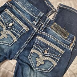 Ladies Rock Revival Jeans Size 29 Boot.