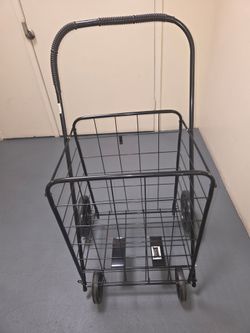 EXTRA  LARGE LAUNDRY/SHOPPING  CART