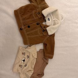 Baby Boy Bear Set