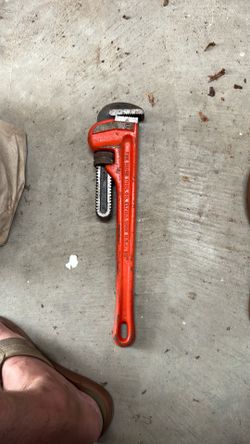 Ridgid 18” pipe wrench