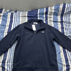 alo set mans navy blue size small