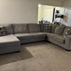 Sectional Couch & Rug