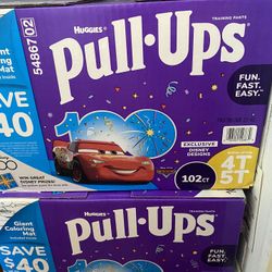 Pull Ups Size 4t-5t