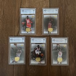 Michael Jordan 23 Legacy Collection Gold Card Lot