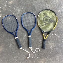 3 Racquet Ball Racquets 