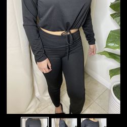 Black 2 Piece Set