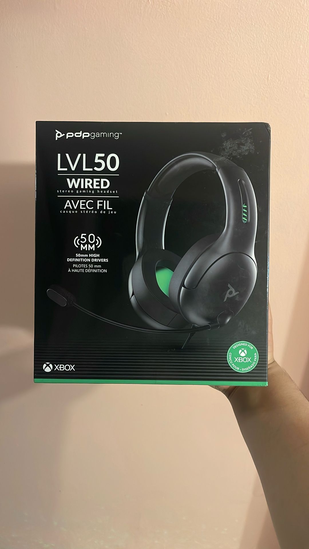 PDP Xbox One LVL50 Wired Stereo Gaming Headset