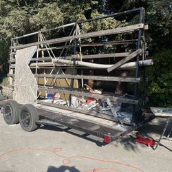 Flatbed Car Hauler Trailer