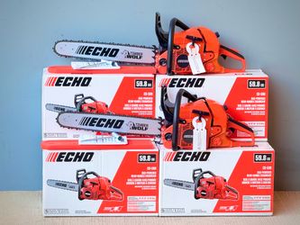 Brand new Echo 20 in. 59.8 cc Gas 2-Stroke Rear Handle Timber Wolf Chainsaw