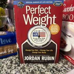 Perfect Weight…hard Cover weight Control Cookbook( 