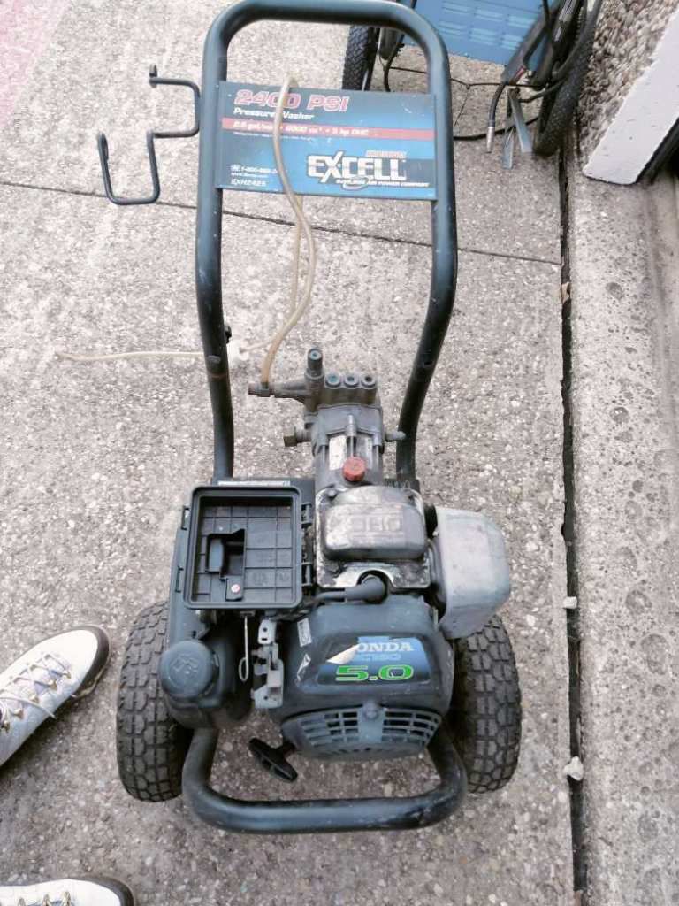 excell 2400 psi pressure washer