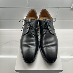 Men’s Hugo Boss Black Leather Dress Shoes