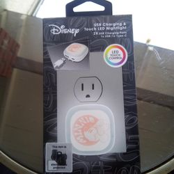 Disney Charger Night Light Touch