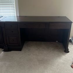 L Shape Executive Wood Desk 