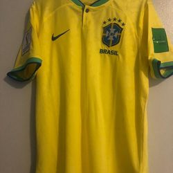 BRAZIL 22/23 FOR MEN HOME JERSEY Size: XL and 2XL 