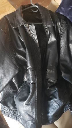 Leather jacket