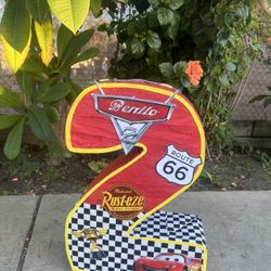 Piñata Número 2 Car’s 