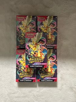 Pokemon Ascended Heroes Booster Bundles Sealed