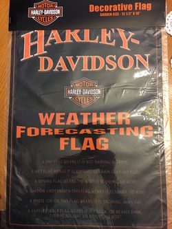 Harley Davidson garden flag