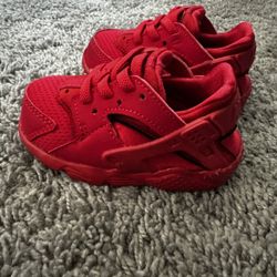 Red Baby Nikes Size 5 