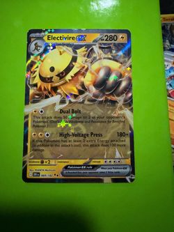 Electivire ex Pokémon Card 069/182