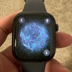 Apple Watch Series 10 [GPS 46mm case] Smartwatch with Jet Black Aluminium Case with Black Sport Band - M/L. Fitness Tracker, ECG App, Always-On Retina