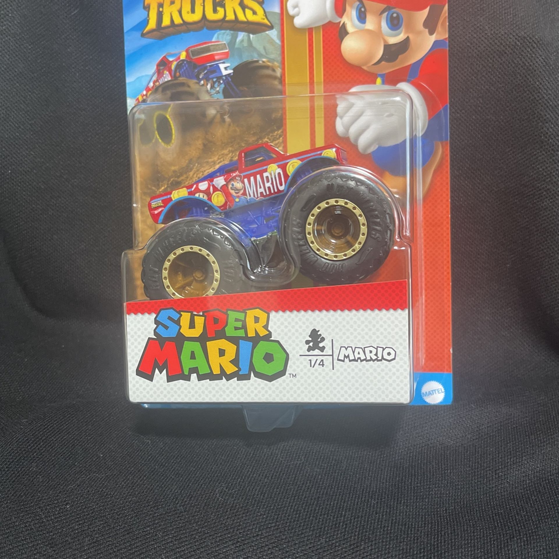 SUPER MARIO Hot Wheels Monster Truck MARIO