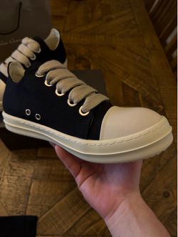 Rick Owens Jumbo Lace Denim Low