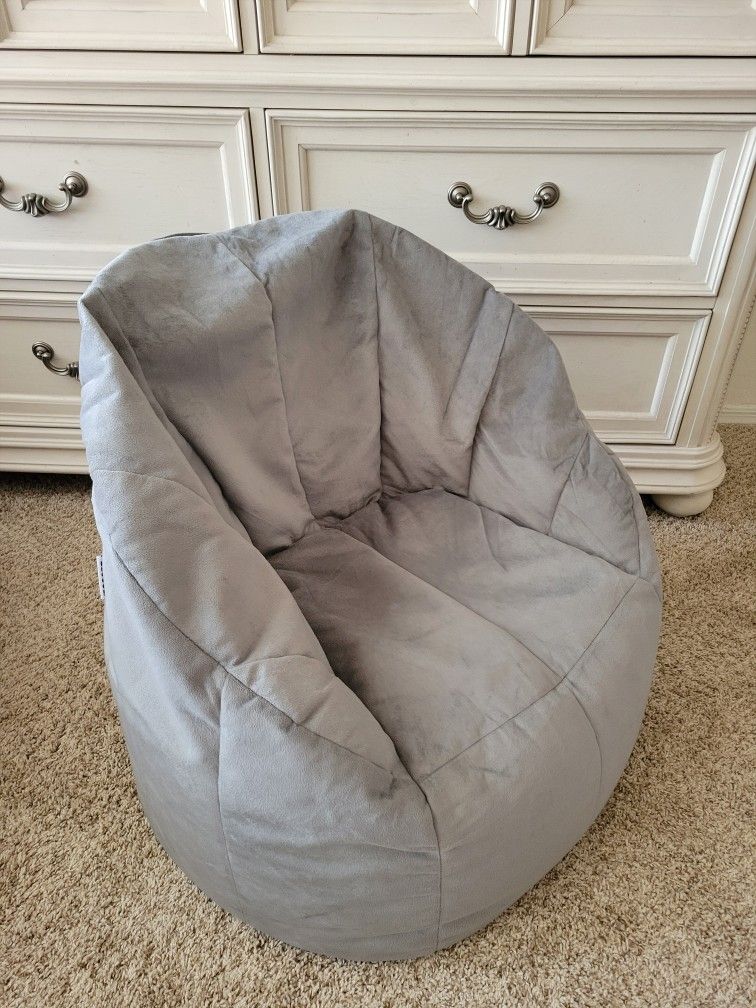 Gray Bean Bag Chair