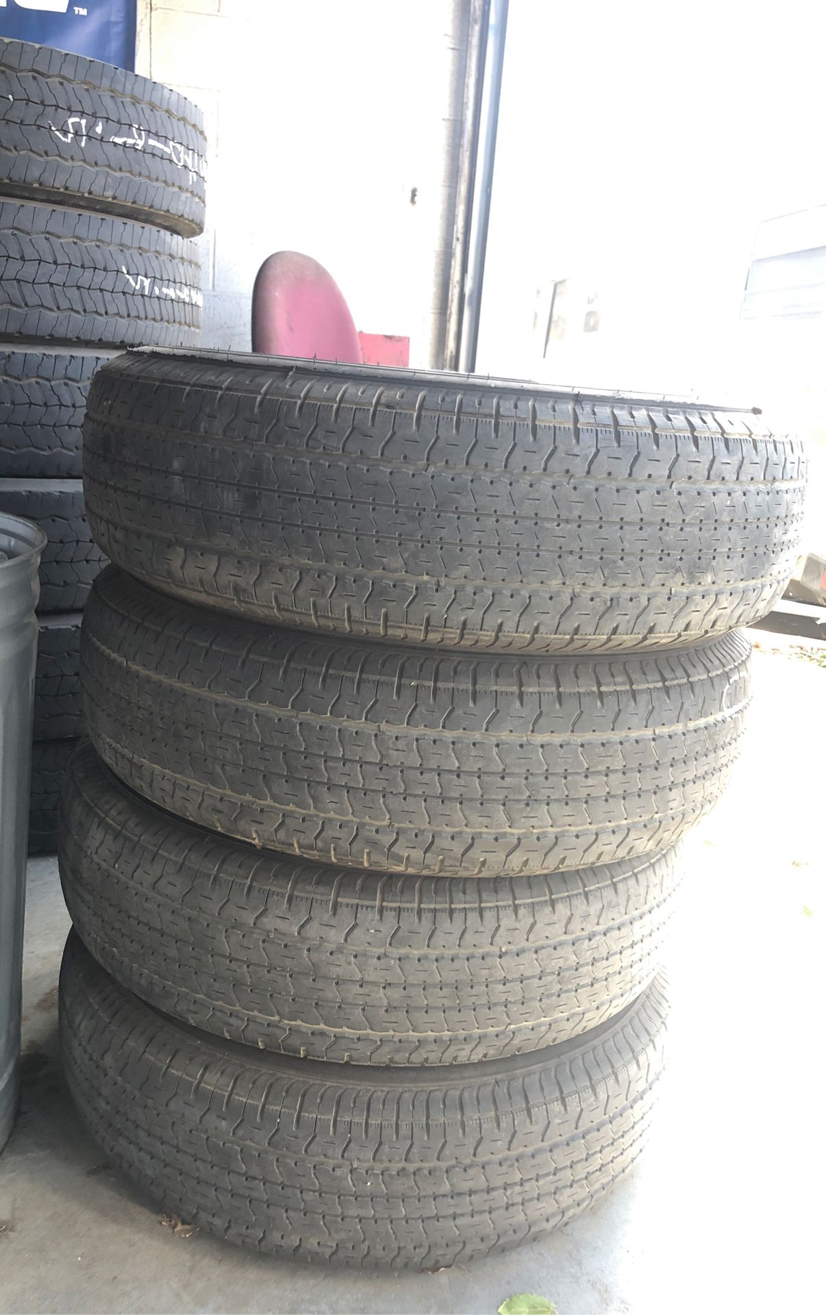 USED TRAILER TIRES ST235/80R16 Goodyear Endurance