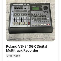 Roland VS-840GX Digital Multitrack Recorder